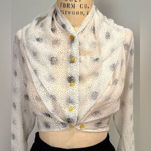 Vintage Vivienne Westwood’s silk blouse